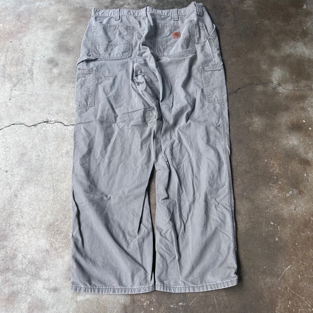 Carhartt Carpenter Pants Mens 40x32 Brown Excellent Loose Original Fit B151-LBR